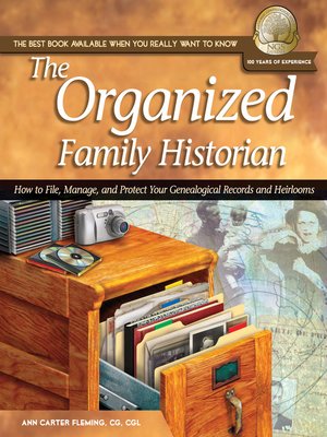 cover image of The Organized Family Historian